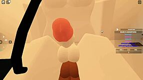 Roblox Femboy Treated Like Slut with Big Black Cock