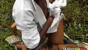 Doctor and Science Student Caught Fucking Roughly in the Bush