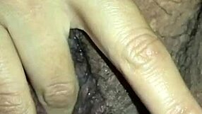 slut fingering her wet pussy while she cums hard