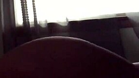 BBW brunette sucks dick deepthroat homemade