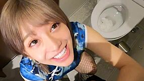 Part 1: Colorful woman pushes back overflowing sperm in endless cowgirl sex until pregnancy.