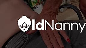 russian milf pleasures horny guy with blowjob and pussy play