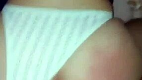 Amateur Latina Moves Thong Aside for Deep Cock Penetration