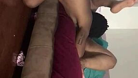 Riding basil long ass dick with big black cock