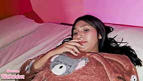 i impregnated my step cousin with a big cumshot inside her shaved pussy