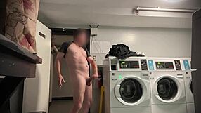 public nudity while stroking almost caught