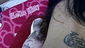 Little Asian girl cries on first big interracial cock