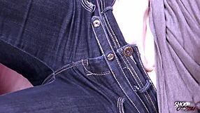 Boring slut just wait when stranger finish and cum her tits