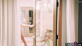 Bisexual Threesome: Lesbian Roommates Leana Lovings And Laney Grey