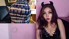 Horny latina gets creampie 😏