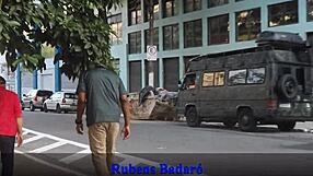 the black guy fucks the grandma's pussy in the motor home on sao paulo streets uncut video