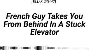 French Guy Takes You From Behind In Stuck Elevator
