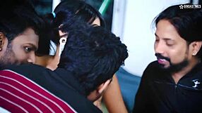 Desi Cute Sex Doll Had Gangbang Sex And Multiple Cumshots On Her Face Hindi Audio