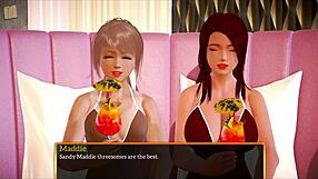 My new family game turns erotic with teen redhead