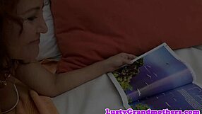 in a quiet room, a gorgeous mature amateur woman eagerly welcomes a deep drilling session from her partner