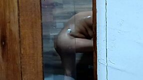 I get hotter every day spying on my sister-in-law bathing in the shower