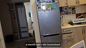 Oh Wow, Fucking the Magic Mold from the Fridge with Creampie Action!