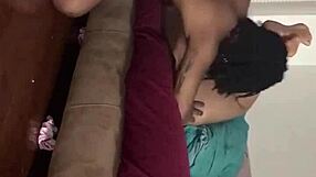 Riding basil long ass dick with big black cock