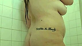 having a fun shower session with domme mommy