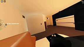 Roblox Femboy Treated Like Slut with Big Black Cock