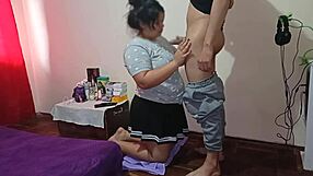 Spying on napping aunt, groping her body