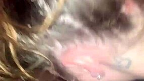 Cheating girlfriend's mouth and pussy get used on New Year's
