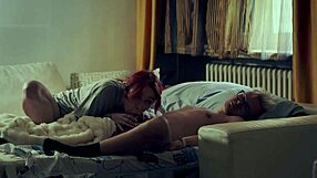 Naughty step mom shares bed with step son