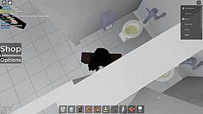 roblox girl gets fucked in a public bathroom risky