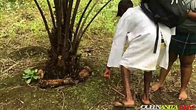 Doctor and Science Student Caught Fucking Roughly in the Bush