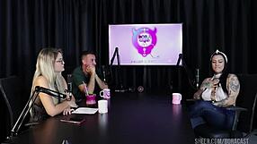 Lexi Mallet and Bruna Carlos star in Bora Cast compilation, seen through sheer red