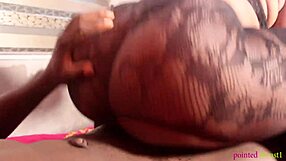 black monster cock nephew tastes his fat ass anut wet and creampie pussy for the first time