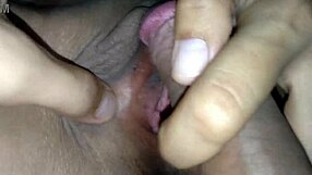 nurse spreads pussy for me to rub cock