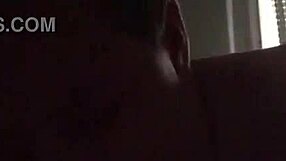 BBW brunette sucks dick deepthroat homemade