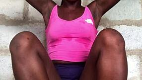 Crazybitch Enjoying Her Privacy Till She Decides To Dildo Fuck Both Pussy And Asshole