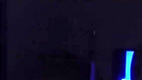 amateur couple engages in intense sex on the bed in their bedroom