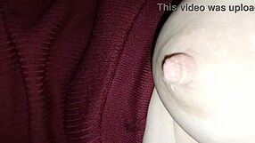 Woman Bathes In Milk From Huge Nipples