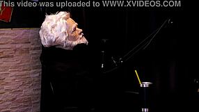 Amateur brunette Belinha Baracho flashes tits in sheer red lingerie during outdoor interview