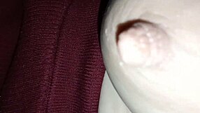 Woman Bathes In Milk From Huge Nipples