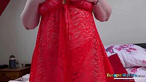 Europemature Shooting Star Plays With Big Tits