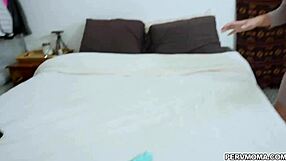 Danica dillion lets stepson have her panties and milf pussy