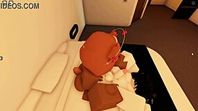 Roblox Femboy Treated Like Slut with Big Black Cock