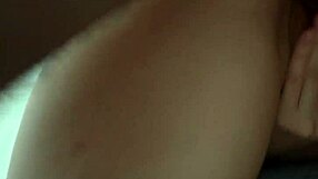 Hugging smoothly turns into fucking against wall and sofa