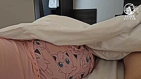 That time my little 18+ step sister india reece came into my room