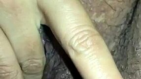 slut fingering her wet pussy while she cums hard