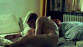 Naughty step mom shares bed with step son