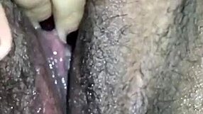 slut fingering her wet pussy while she cums hard