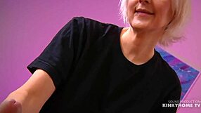 Roommate Girl Delivers Intense Handjob to Monster Cock, Triggering Cumshot and Orgasm.