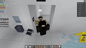 roblox girl gets fucked in a public bathroom risky