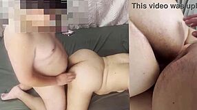 Lucky Small Dick Convinces Big Ass Lady to Get Recorded and Fucked