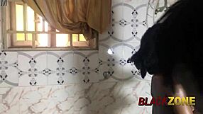 Is This Hot Stepmom Teasing Her Stepson in the Bathroom?